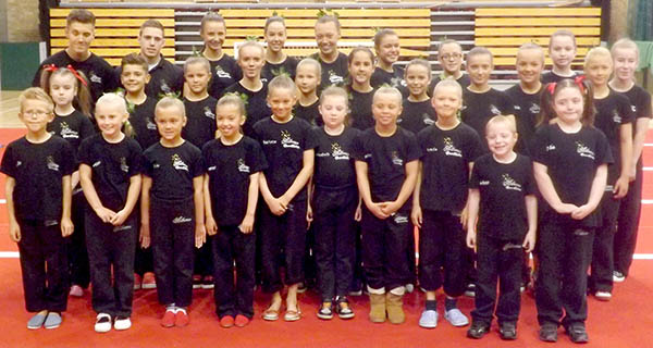 Aycliffe Gymnasts in Northern Festival