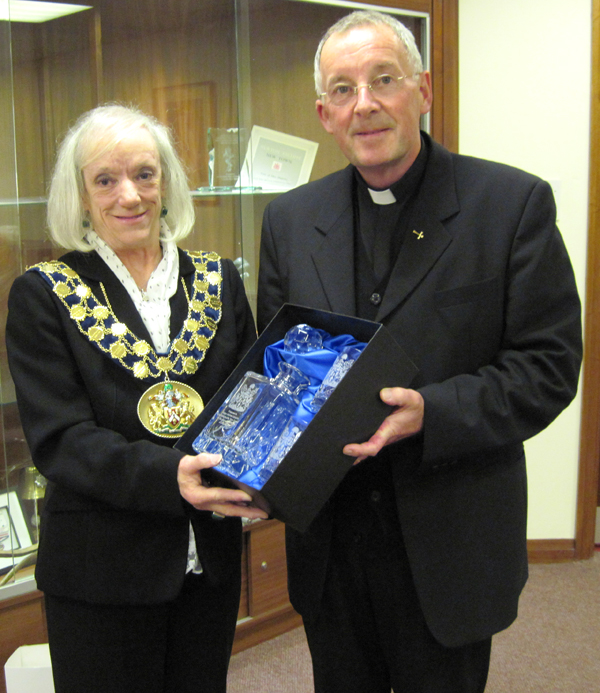 Town Council Honour Former Town Priest