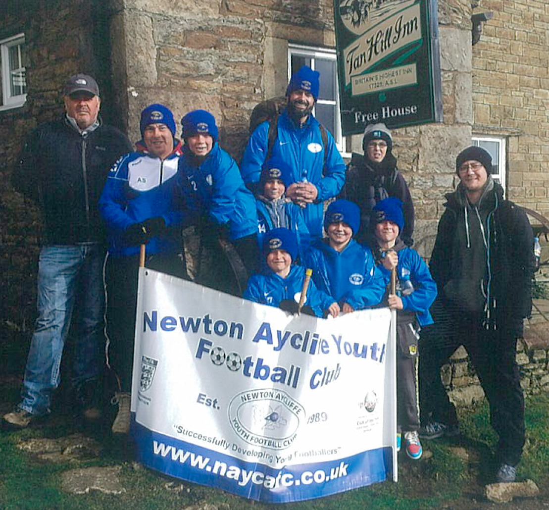 Sponsored Dales Walk  for Falcons Under 8’s