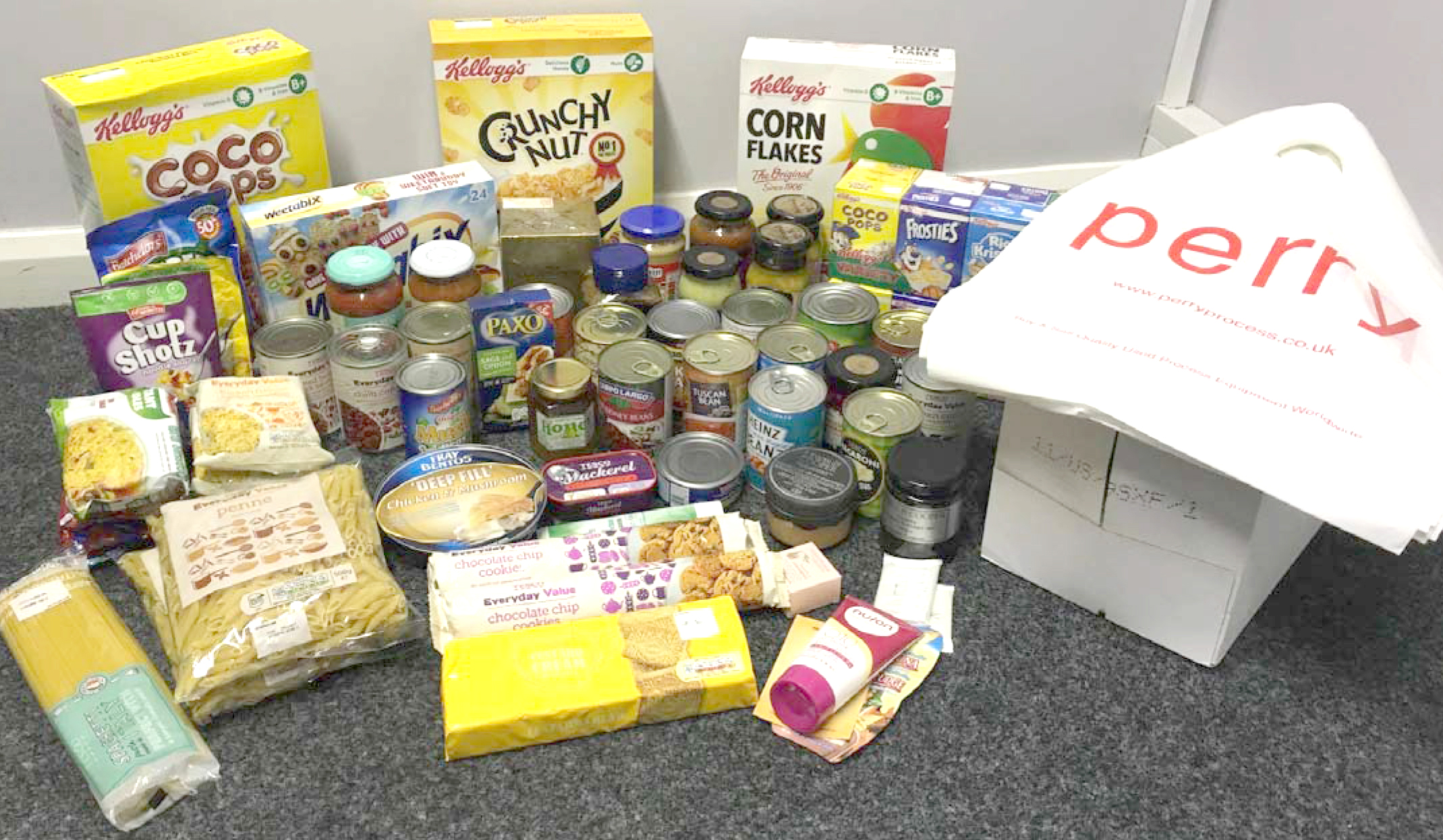 Aycliffe Company Helps Town Food Bank