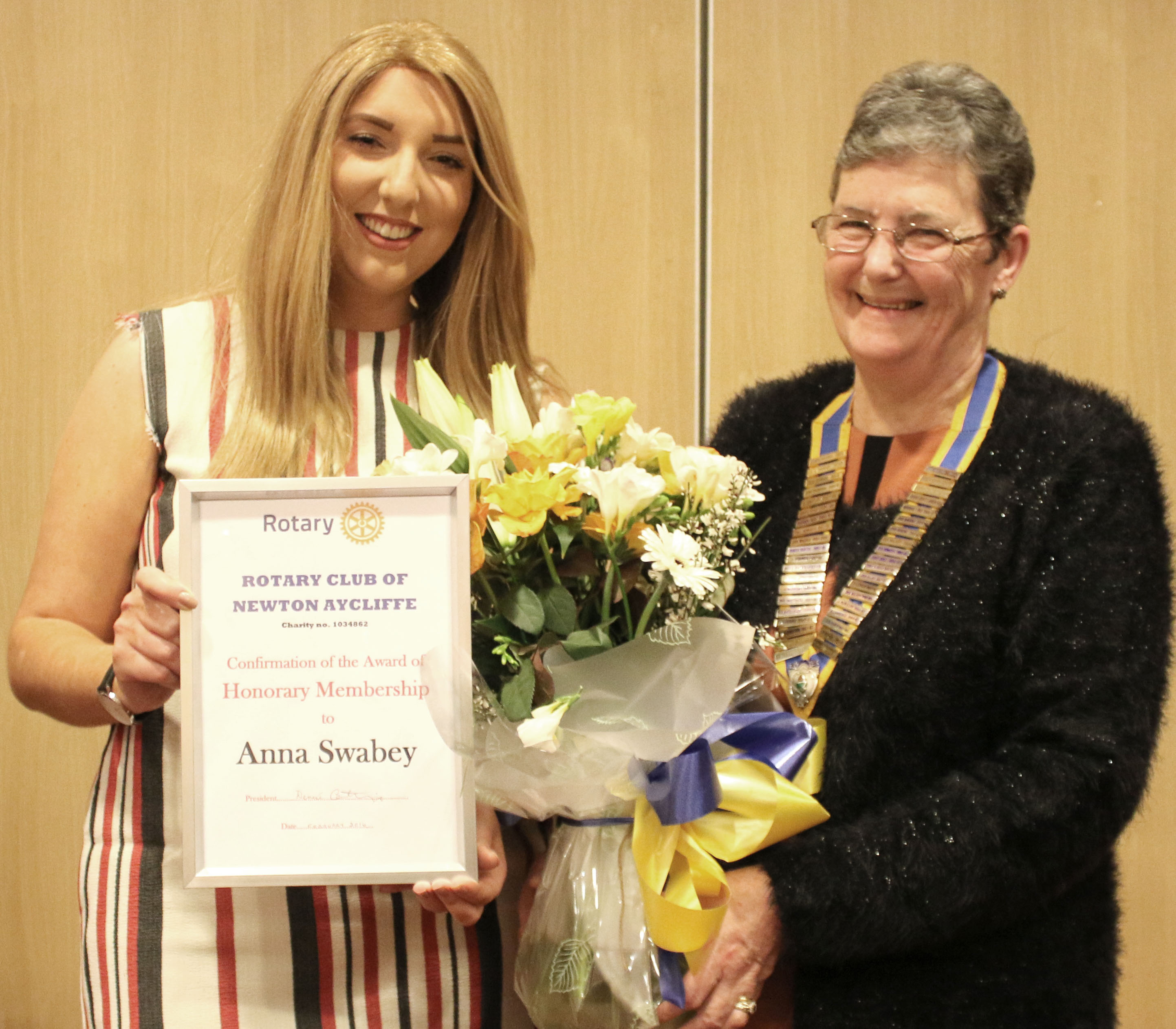 UK Award for Aycliffe Cancer Campaigner