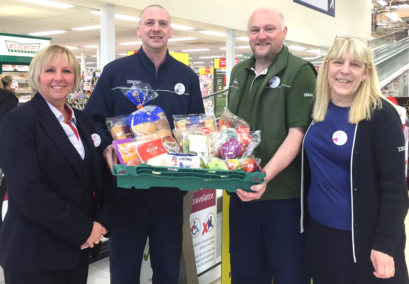 Tesco’s Unsold Meals Donated to Charity