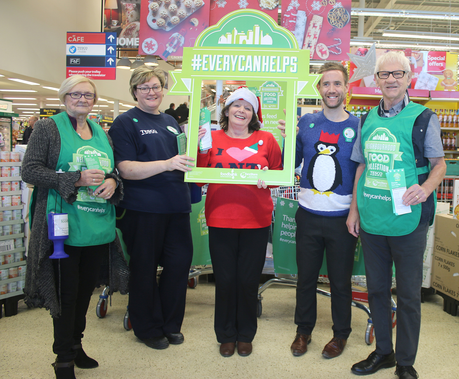 Great Result for Town’s Foodbank Collection