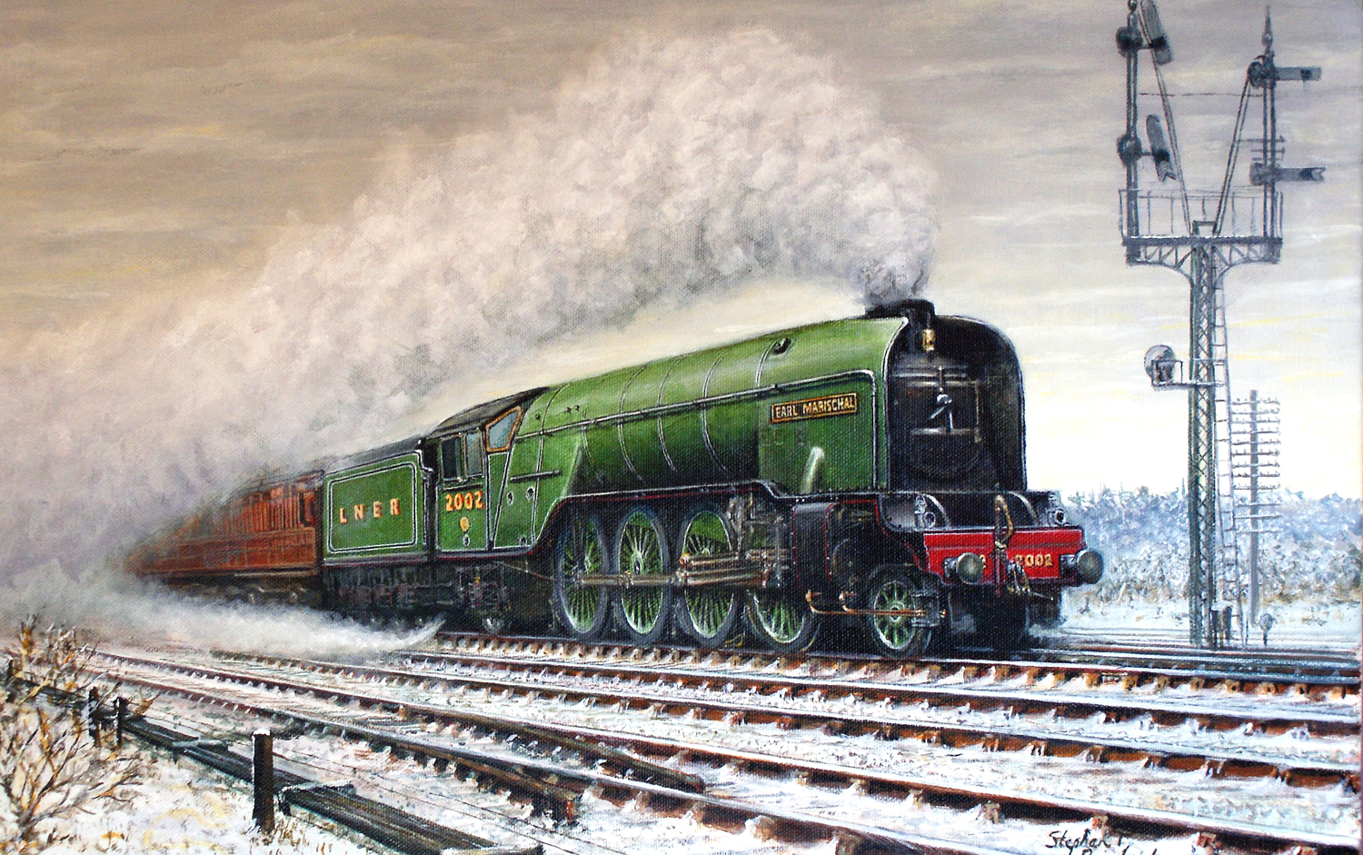 Aycliffe Painter Exhibits at Locomotion Museum