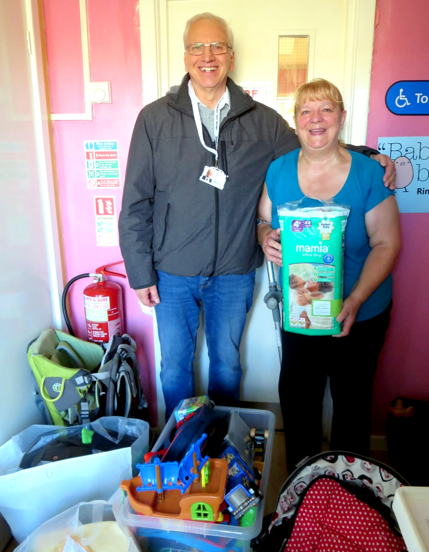 Community Partners Co-operate to Help Aycliffe Needy Family