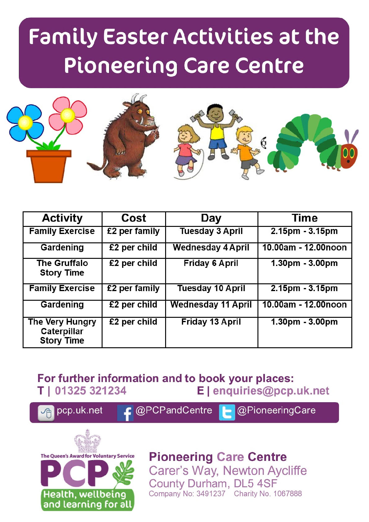 Family Easter Fun at the PCP Centre