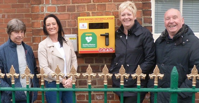 Defibrillator for Aycliffe Village