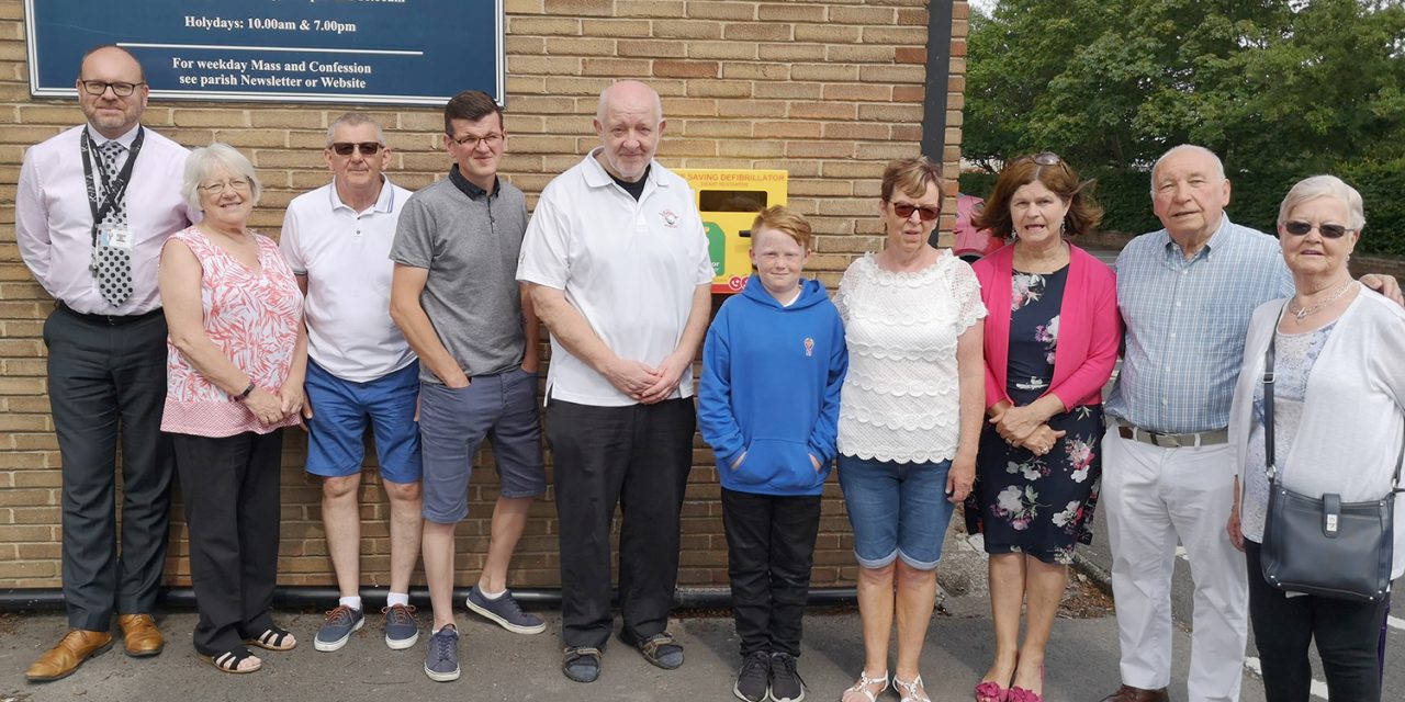 Defibrillator for St. Mary’s