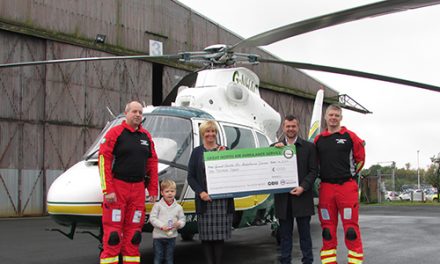 Ramsey’s of Newton Aycliffe Invited to Helicopter Tour
