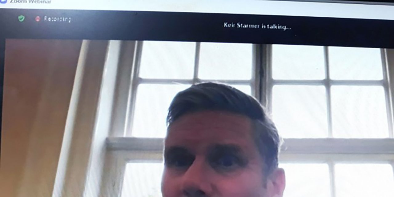 Resident has One to One Zoom Meeting with Sir Keir Starmer