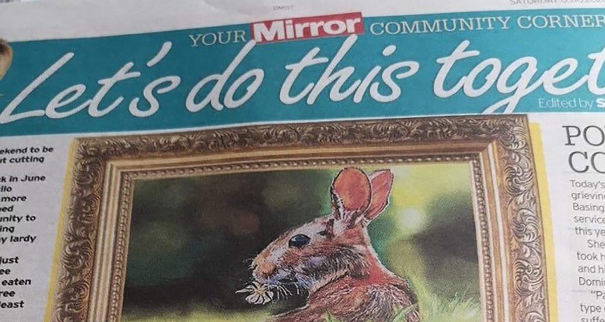 Local Artist Featured in Daily Mirror