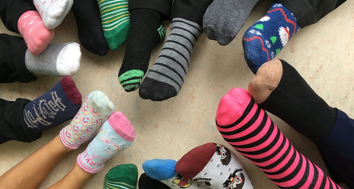 Sugar Hill Odd Socks Day