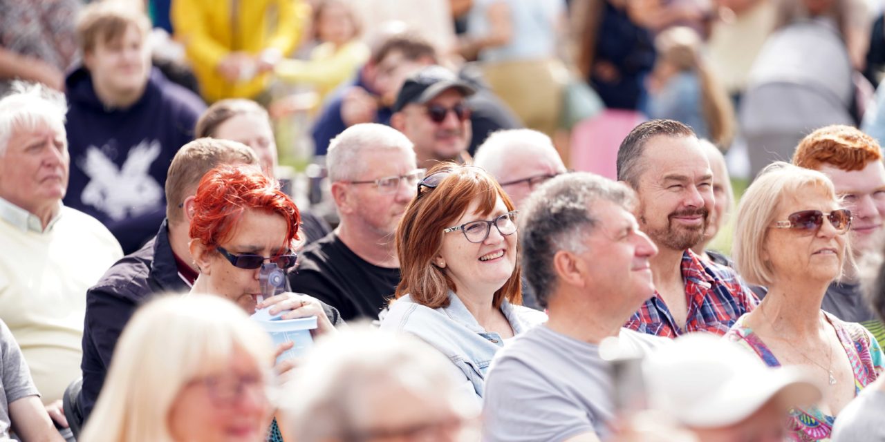 Visitors enjoy a taste of the seaside at Seaham Food Festival