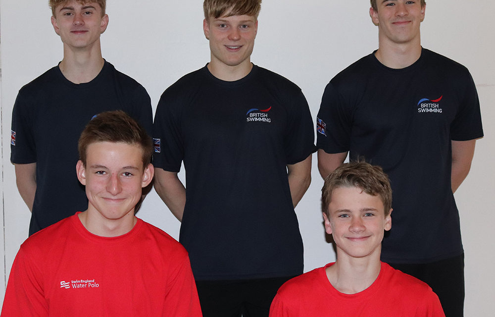 Five Sedgefield Water Polo Players Selected for England