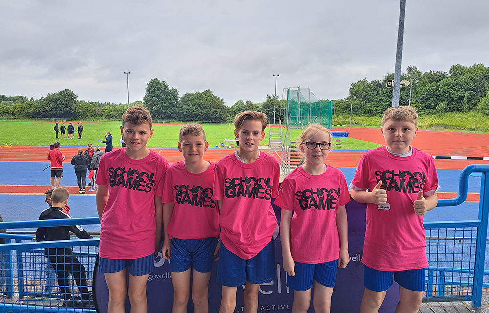 County Athletics Success for Byerley Park Primary School