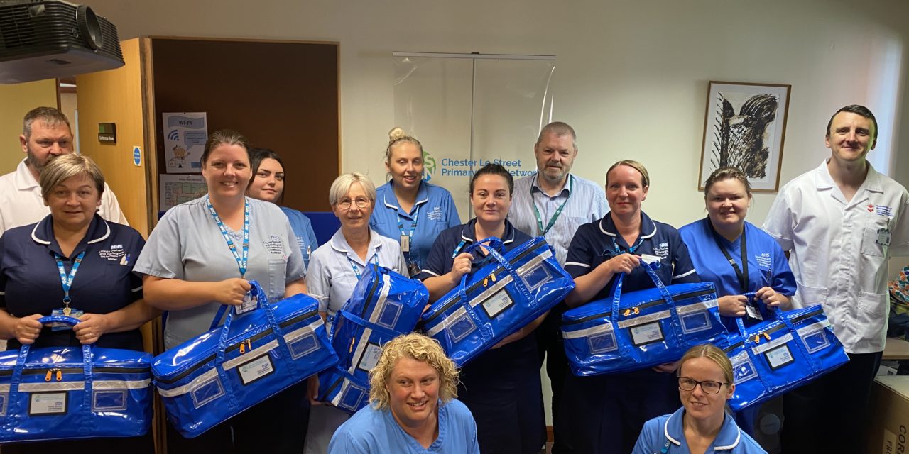 Bags of support for Community Nurses in Chester le Street