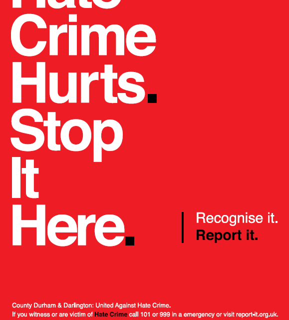 Campaign unveiled to reach out to victims of hate crime across County Durham and Darlington