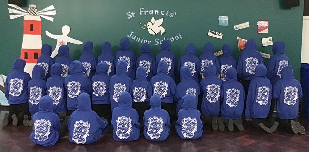 St. Francis’ Pupils say ‘Thank You’