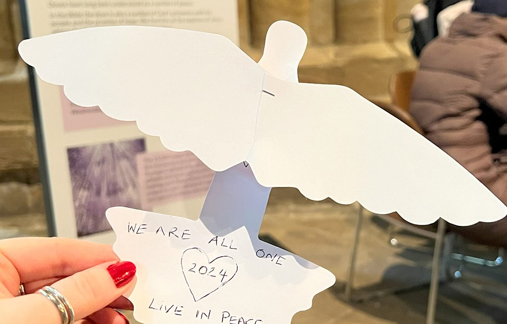 Peace Doves at Durham Cathedral