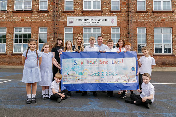 School Children’s Designs to Slow Down Drivers