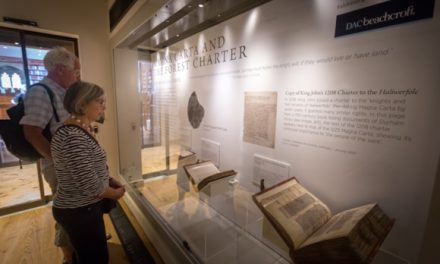 Magna Carta on Display at Durham Cathedral