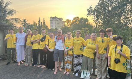 Darlington College students absorb the rich culture of Cambodia